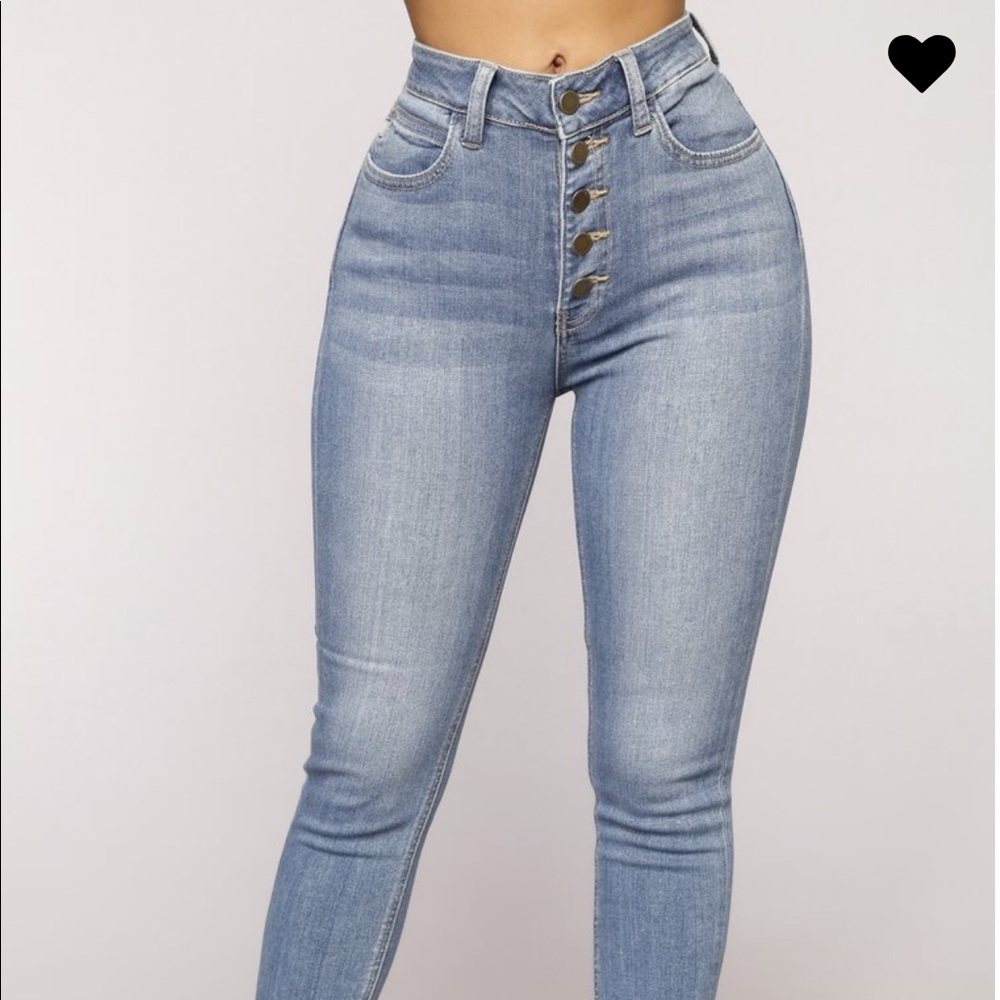 NEVER WORN high rise skinny jeans